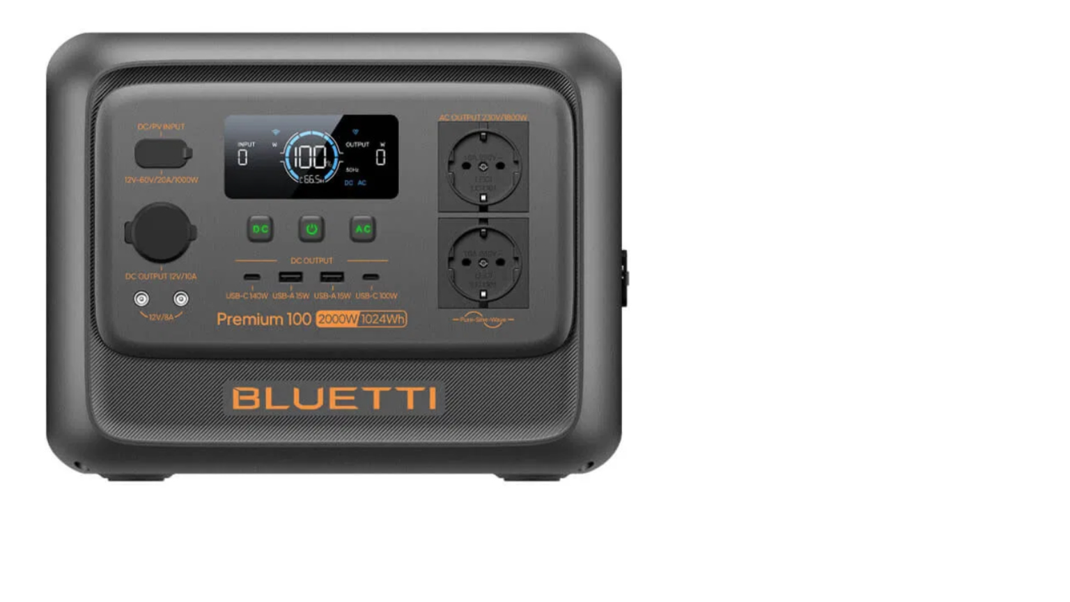 Зарядна станція BLUETTI Premium 100 V2 2000W 1024Wh (PR100V2)